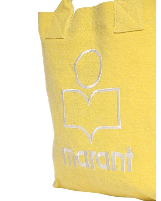 Isabel Marant Small Yenky キャンバストートバッグ Yellow