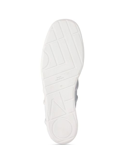 Sneakers low top in pelle 10mm di Totême  in White