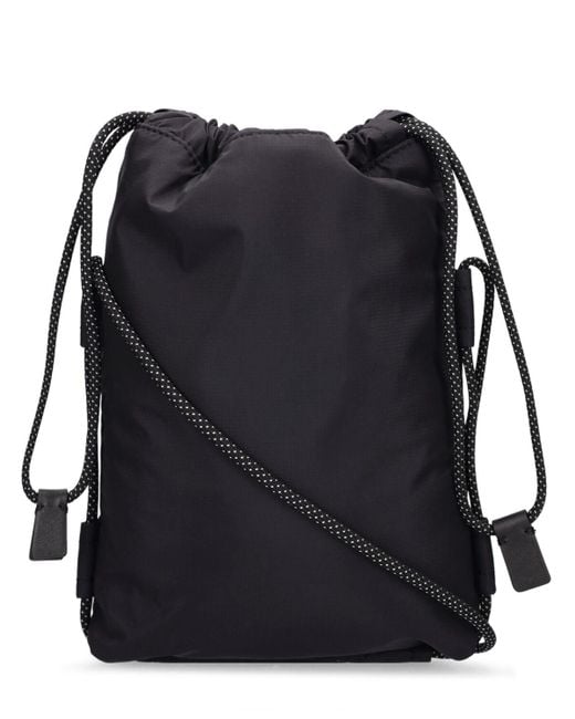 Moncler Black Makaio Nylon Crossbody Bag for men