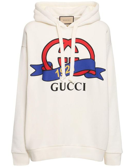 Gucci sudadera blanca sale