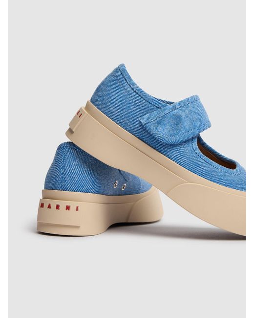 Marni Pablo Pablo デニムスニーカー 20mm Pablo デニムスニーカー - Marni - メンズ | Luisaviaroma