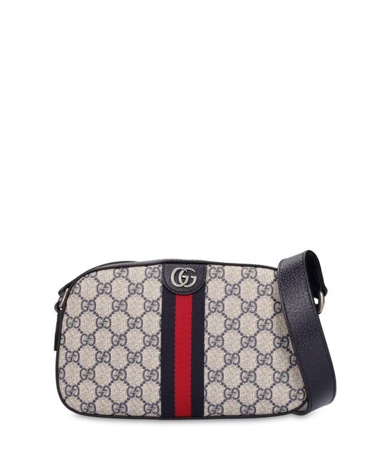 Gucci Gray Ophidia gg Camera Bag for men