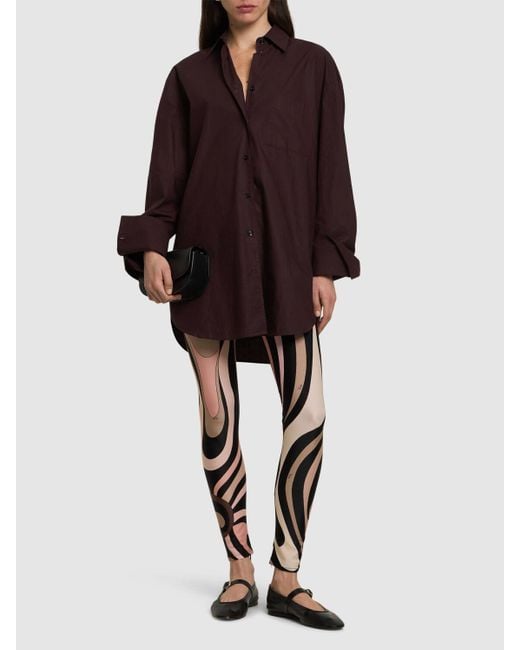 Emilio Pucci ライクラレギンス Black