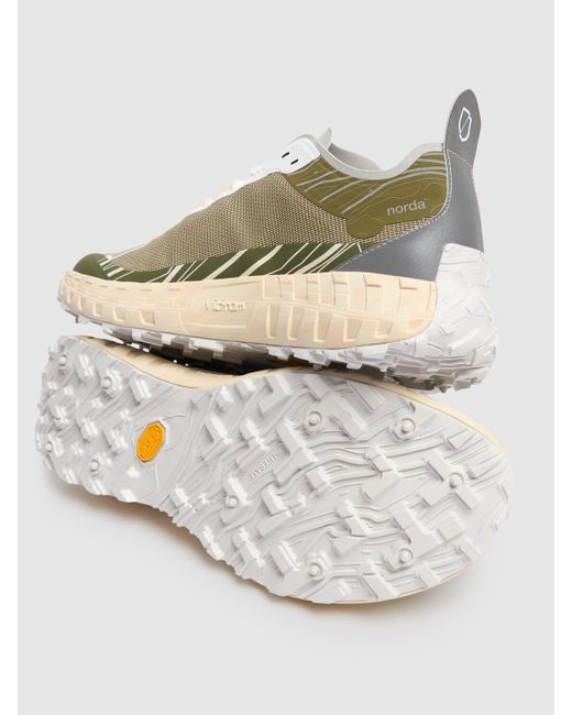 Uomo Sneakers Trail Running 001 Dyneema di Norda in Green da Uomo
