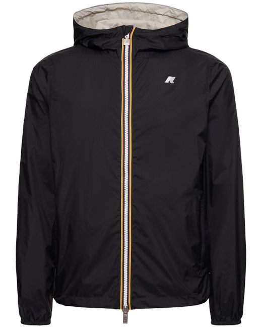 K-Way Black Jack Eco Plus Double Jacket for men