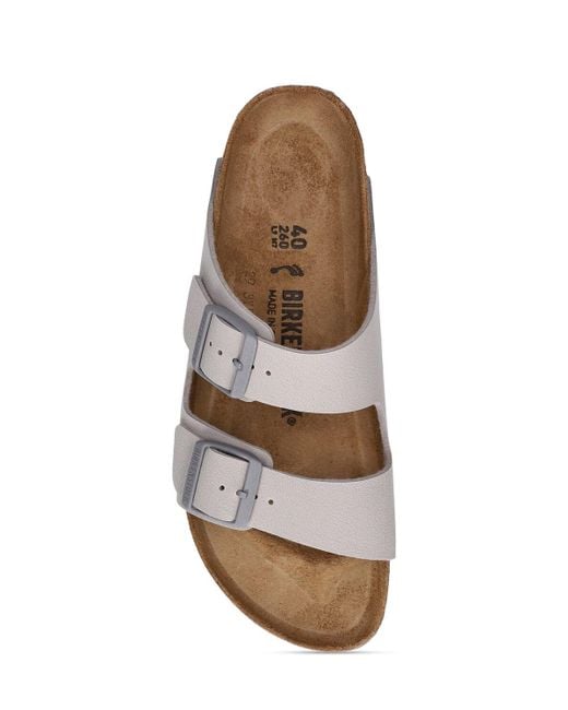 Birkenstock White Arizona Birkoflor Sandals