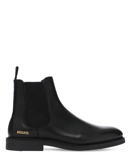 Axel Arigato Black Leather Chelsea Boots for men