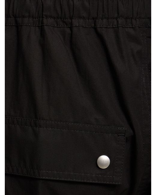 Pantaloni jogger bela in cotone di Rick Owens in Black da Uomo