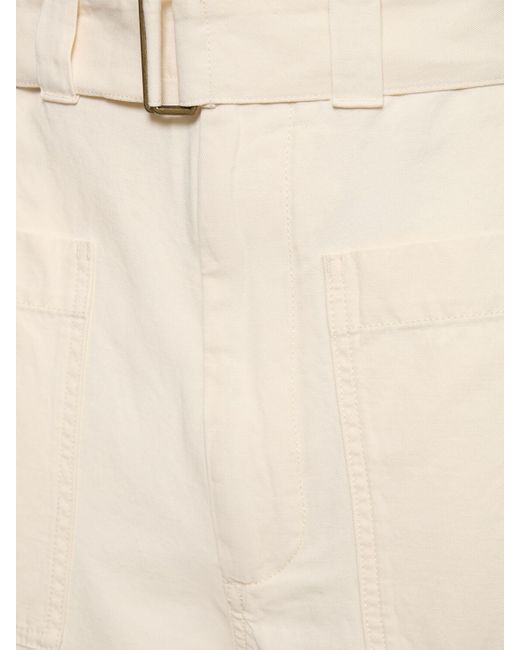 Soeur Natural Vagabond Cotton & Linen Wide Pants