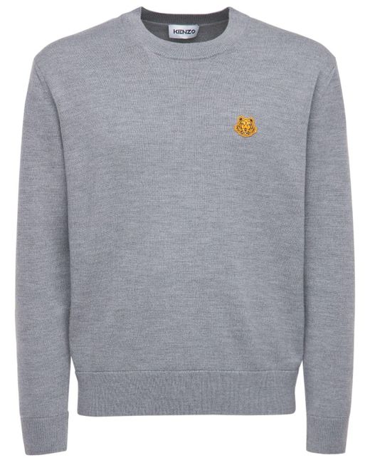 kenzo gray sweater