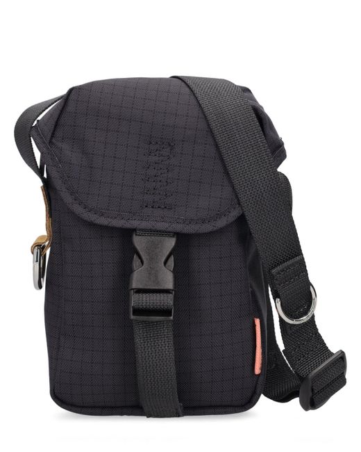 Acne Black Adyen Ripstop Nylon Crossbody Bag for men