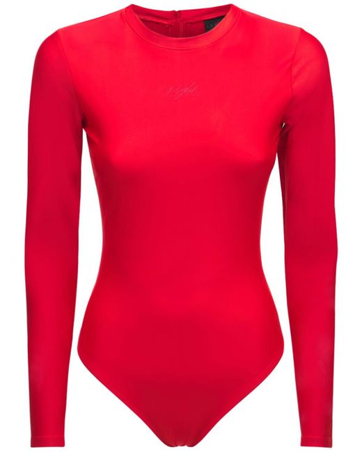 Nike Jordan Essence Bodysuit in Red | Lyst Australia