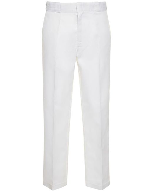 Pantaloni workwear 874 di Dickies in White da Uomo