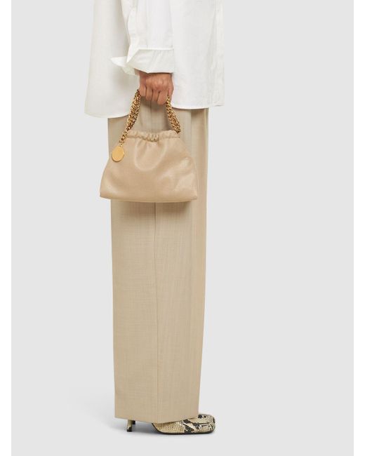 Stella McCartney ミニ Falabella トートストロリングバッグ Natural