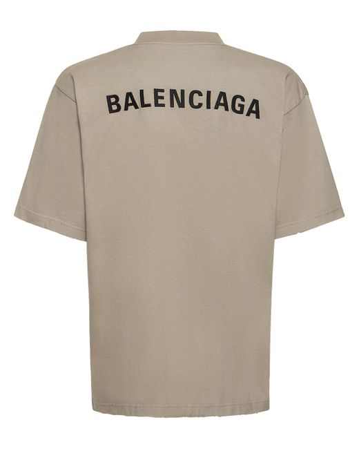 メンズ Balenciaga Vintage コットンジャージーtシャツ ホワイト | Lyst
