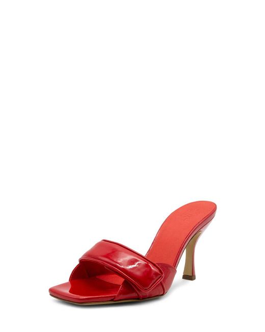 Gia Borghini Red 80mm Hohe Sandaletten Aus Kunstlackleder "alodie"