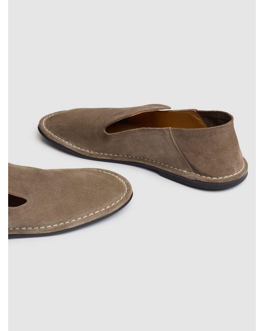 AMI Multicolor Slip-on Suede Shoes for men