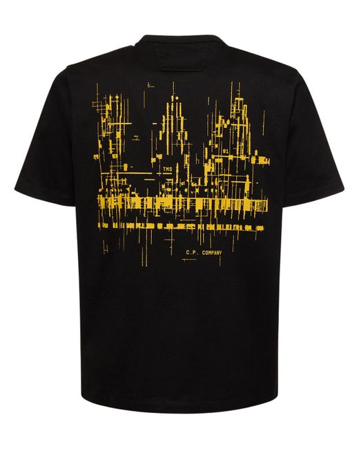 メンズ C P Company Metropolis Series Tシャツ Black