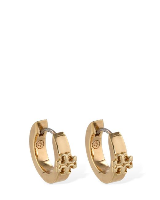 Tory Burch Metallic Kira Huggie Earrings