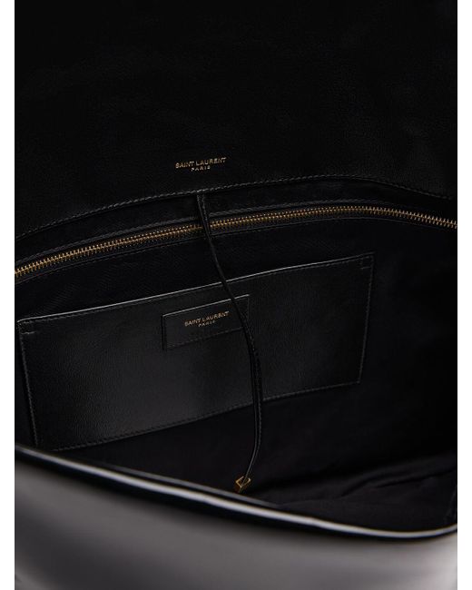 Saint Laurent Black Jamie 4.3 Patent Effect Shoulder Bag