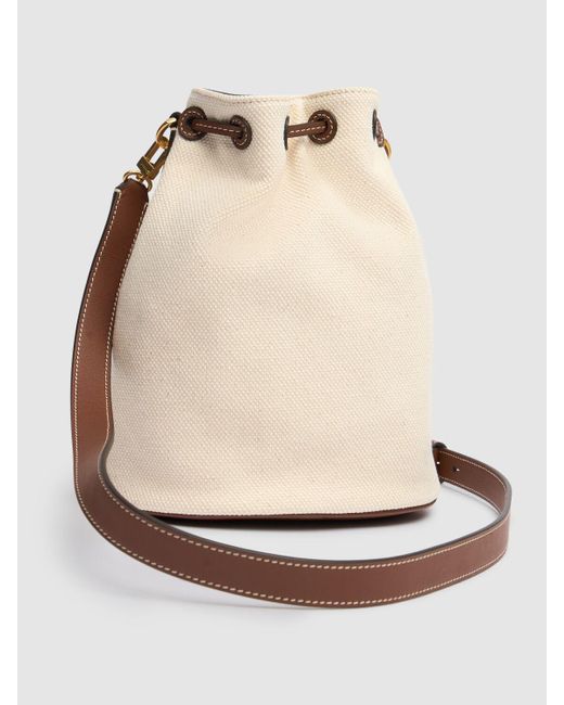 Bally Natural Damen Canvastasche „Akelei“