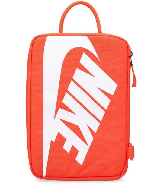 Nike Red Small Shoe Box Bag for men
