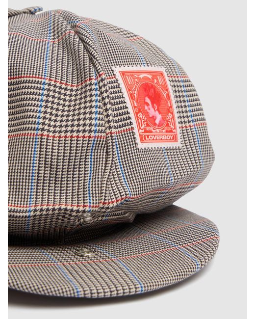 Uomo Cappello Baker Boy di Charles Jeffrey in Gray da Uomo