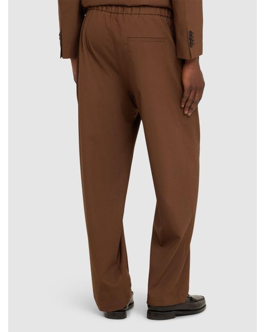 メンズ Seven Gauge トロピカルウールブレンドパンツ Brown