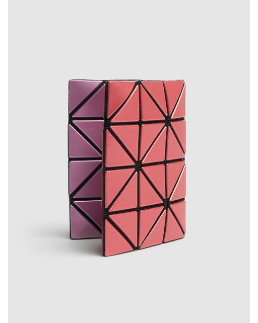Issey Miyake メタリック カードホルダー Red