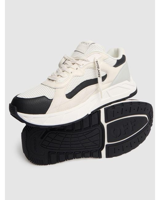 Sneakers en cuir kick off Off-White c/o Virgil Abloh pour homme en coloris White