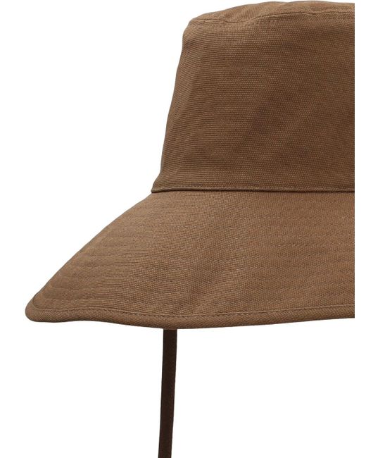 Lack of Color Brown Holiday Canvas Bucket Hat