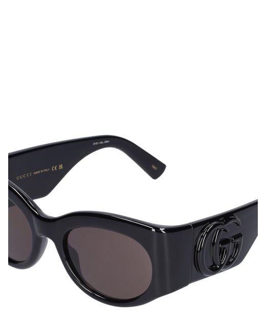 Gucci Brown gg1544s Injected Oval Frame Sunglasses