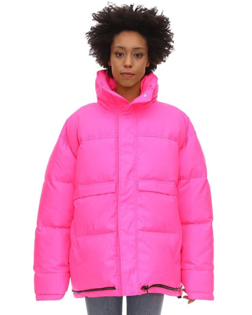 hot pink cropped jacket