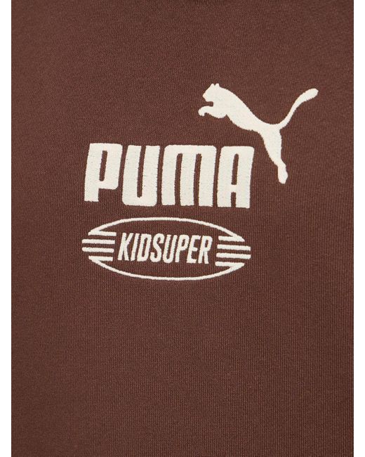 PUMA Red Kidsuper Studios Hooded Sweatshirt for men