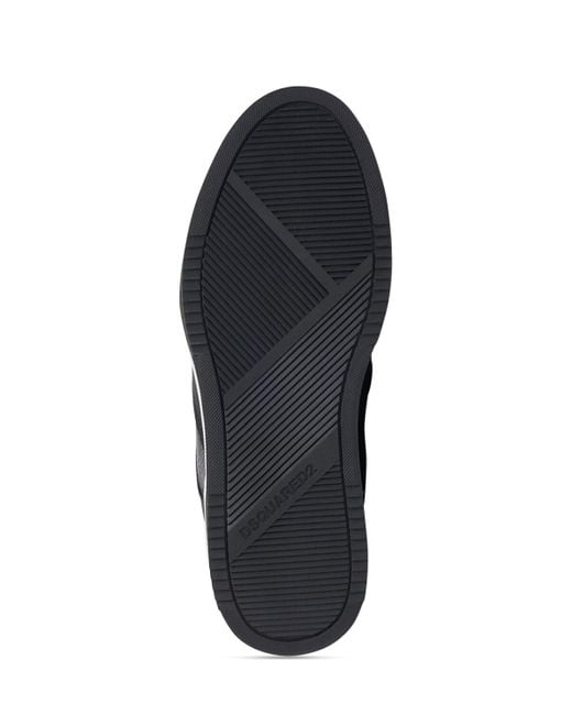 DSquared² Sneakers Aus Leder Mit Logo in Black für Herren
