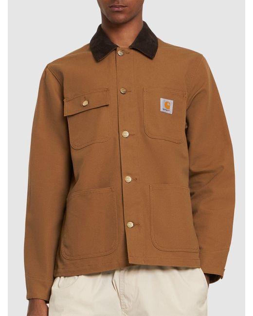 Abrigo de algodón Carhartt de hombre de color Brown