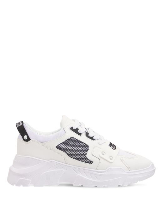 Versace Jeans Couture 6cm Speedtrack Running Sneakers in White for Men |  Lyst Australia