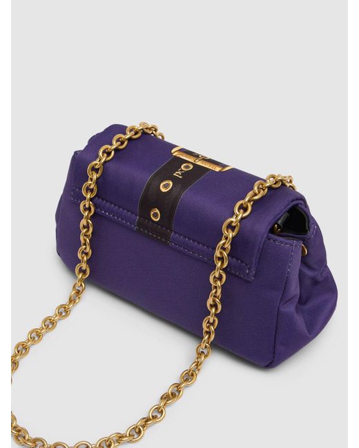 Vivienne Westwood Purple Small Hazel Printed Shoulder Bag