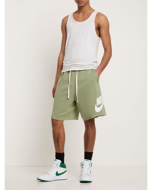 Shorts in felpa non garzata da Uomo di Nike in Verde | Lyst