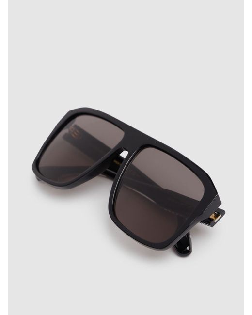 Victoria Beckham Gray Vb Chain Core Wire Acetate Sunglasses