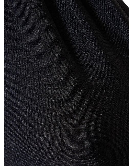 Body de jersey stretch con cuello Coperni de color Black