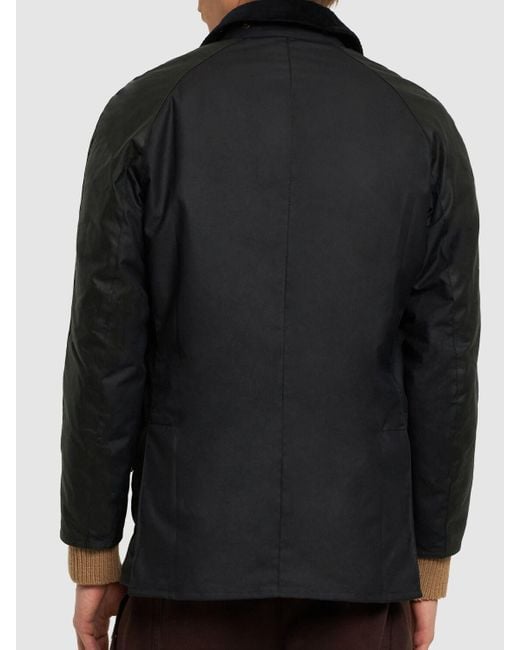 Barbour Black Chinese New Year Ashby Waxed Jacket for men