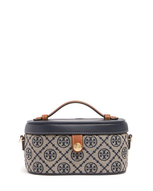 Tory Burch Tモノグラム バニティケース Blue