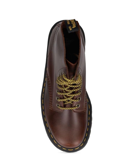 Bottes en cuir 1460 pascal max 60 mm Dr. Martens en coloris Brown