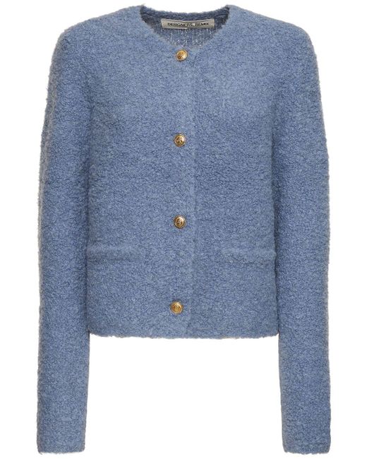 Cárdigan de lana Designers Remix de color Blue