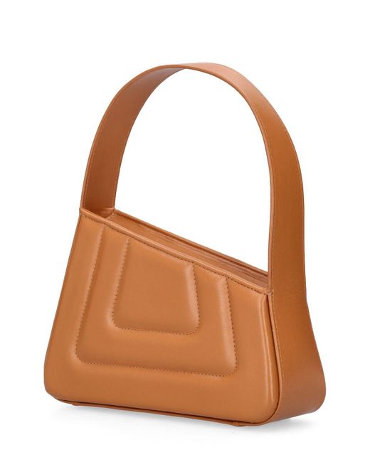 D'Estree Brown Kleine Schultertasche Aus Leder "albert"