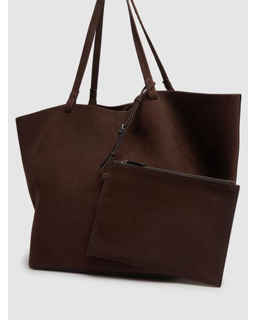 【The Row】人気★Park ヌバックレザー XL トートバッグ THE ROW Park XL テクスチャードレザー トートバッグ | NET-A-PORTER