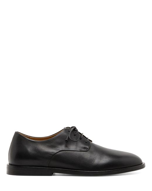 Marsèll Black Mando Leather Lace-Up Shoes for men