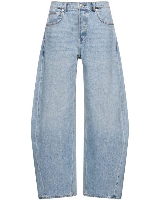 Alexander Wang ブルー オーバーサイズ ジーンズ Blue