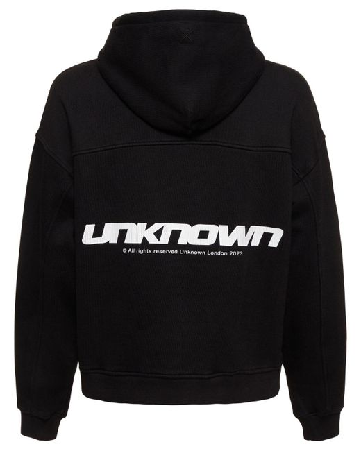 Unknown Black Sweatshirt Hoodie for men